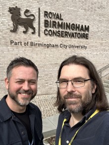 Simon and Brian at RBC